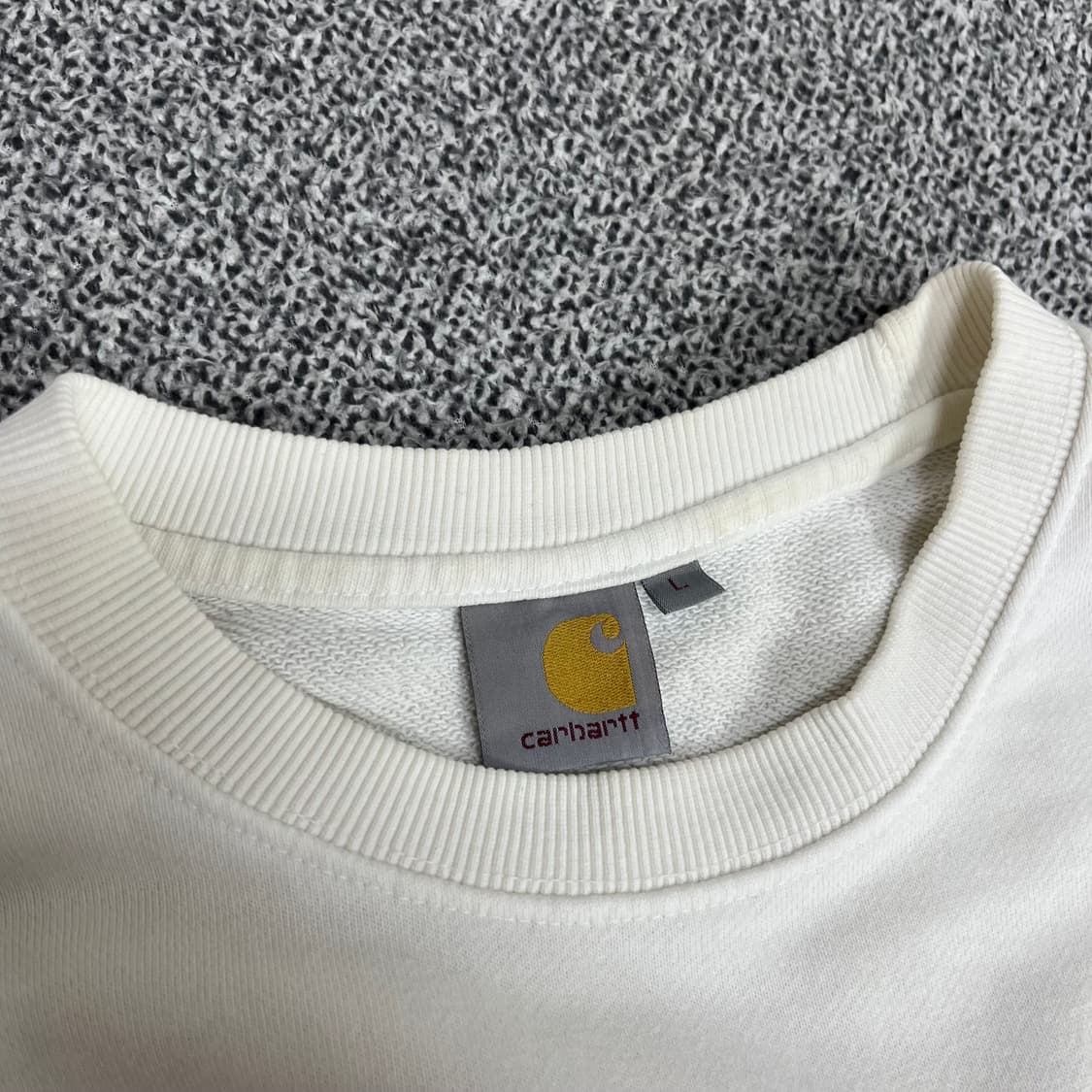 <칼하트 화이트 맨투맨> No.1266 상품이미지9