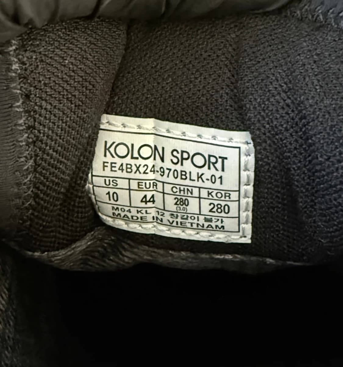 코오롱스포츠와 로스트가든 콜라보레이션 등산화 팝니다 상품이미지6