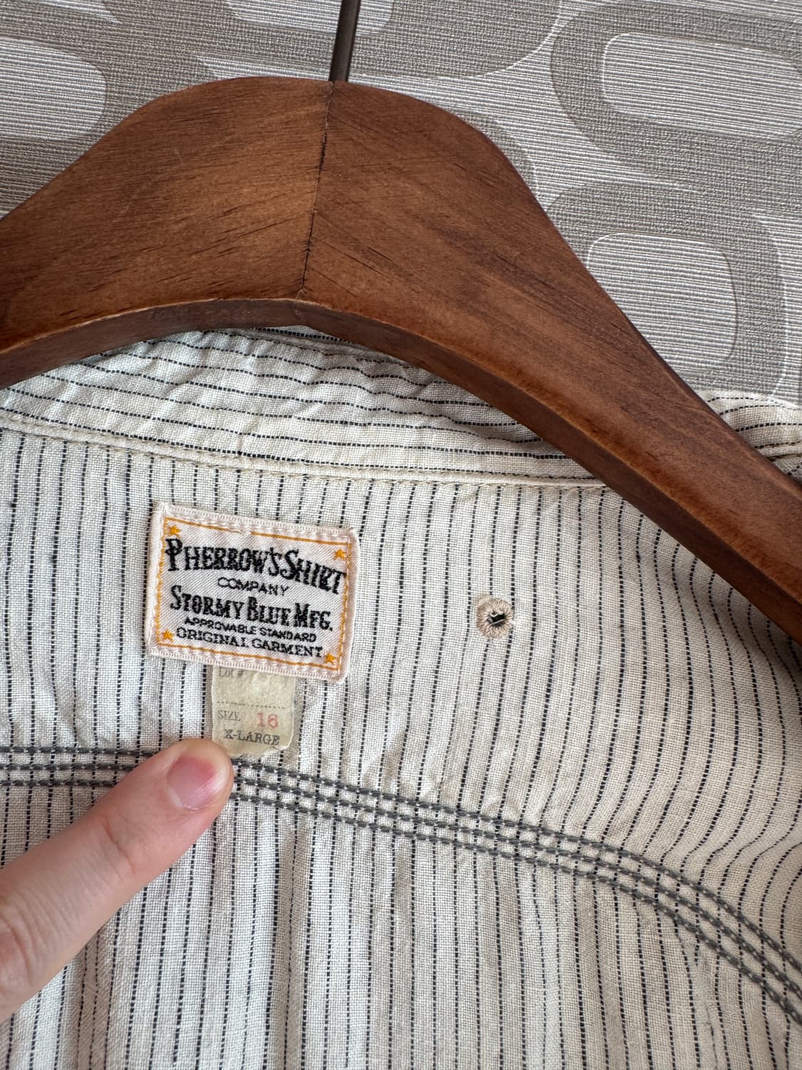 Pherrow's 페로우즈 셔츠 상품이미지5