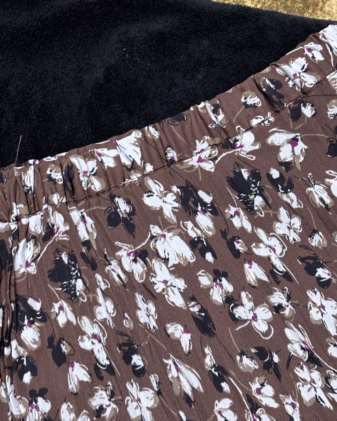 일본빈티지 LOWRYS FARM 플라워 롱스커트 상품이미지2