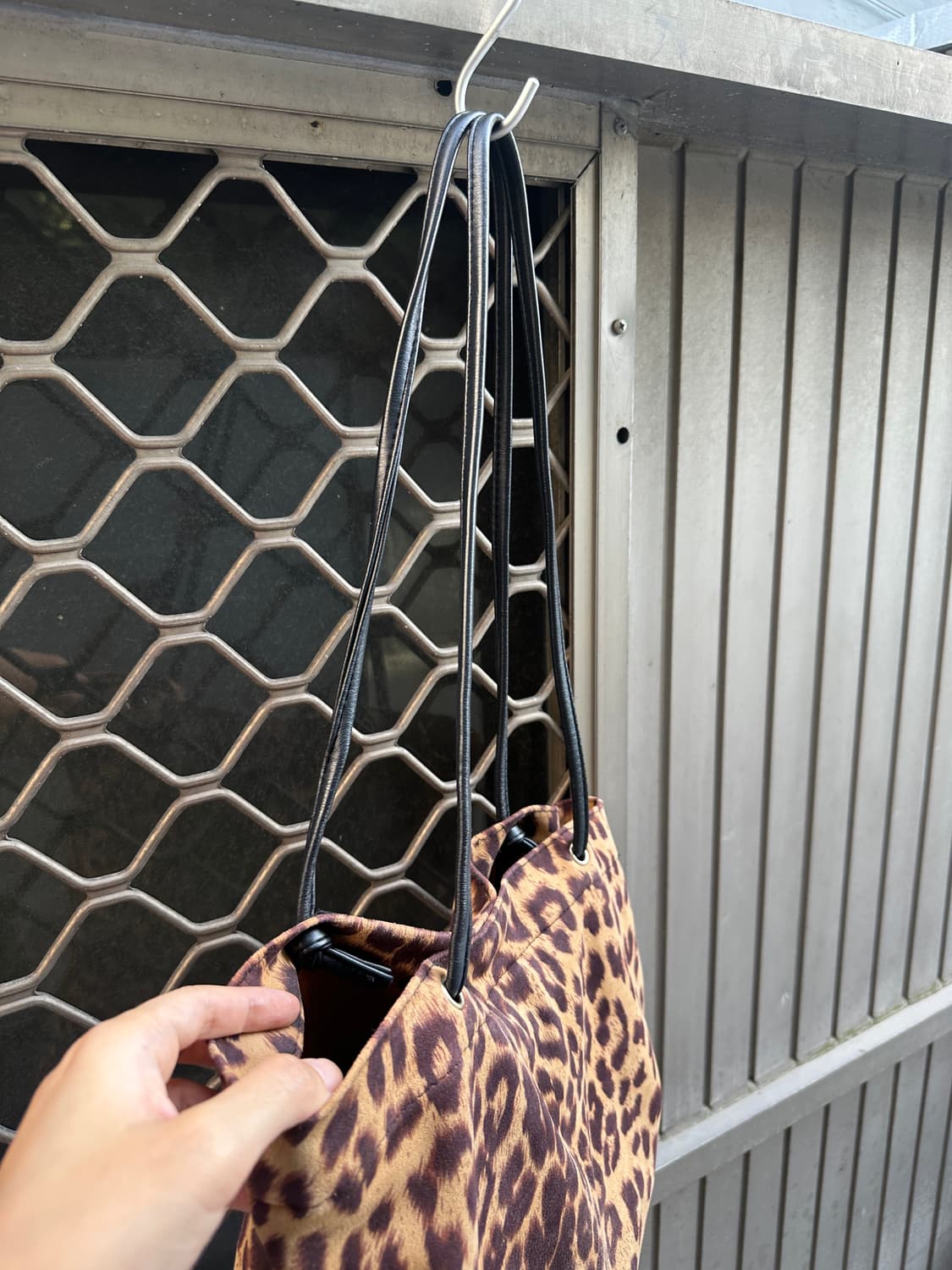 Vintage leopard Shopper bag 상품이미지2
