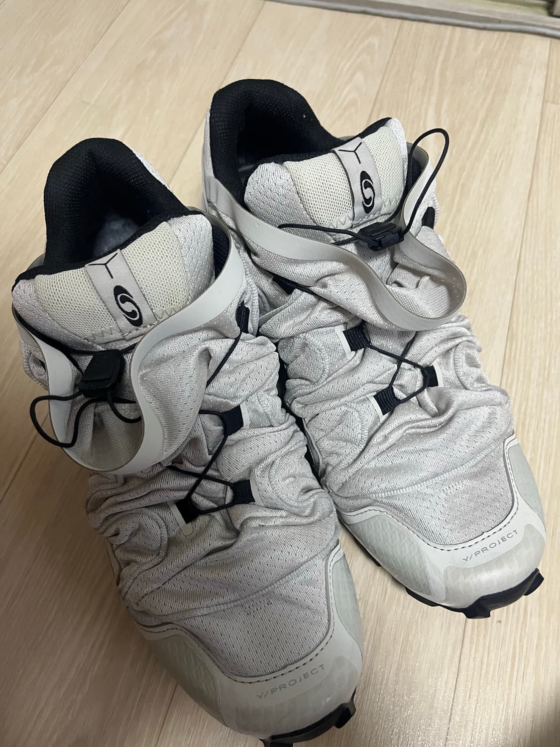 살로몬 x 와이프로젝트 스피드크로스 3 던 블루 블랙 상품이미지1