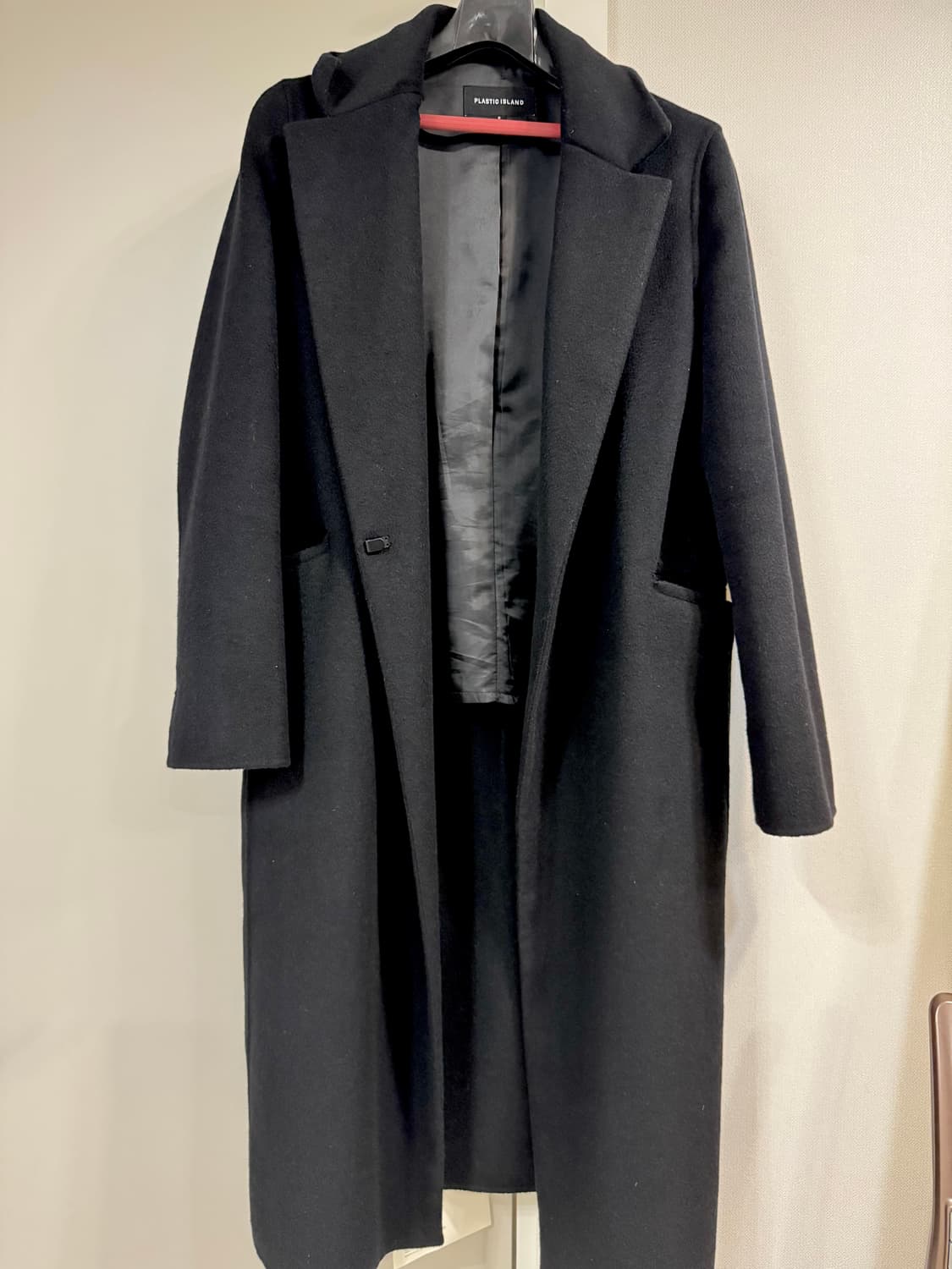 플라스틱아일랜드 울 코트 상품이미지3