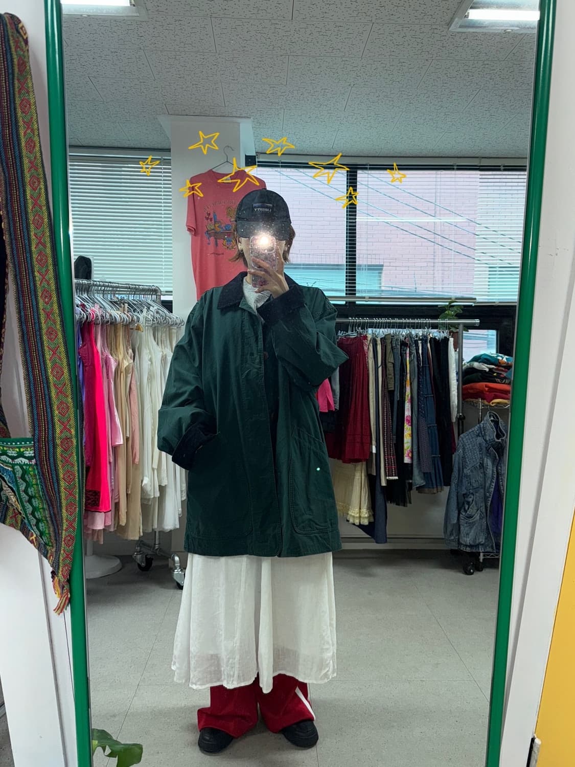 Land's end dark green jacket  상품이미지1