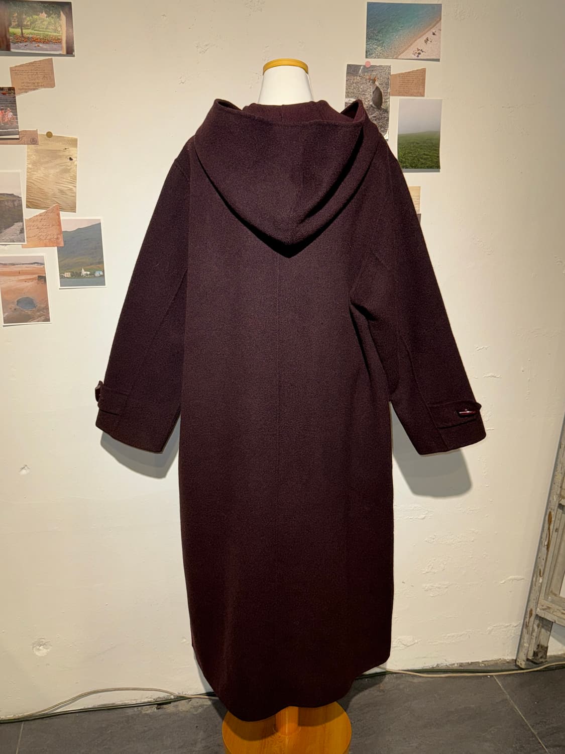 롱 후드 코트 상품이미지3