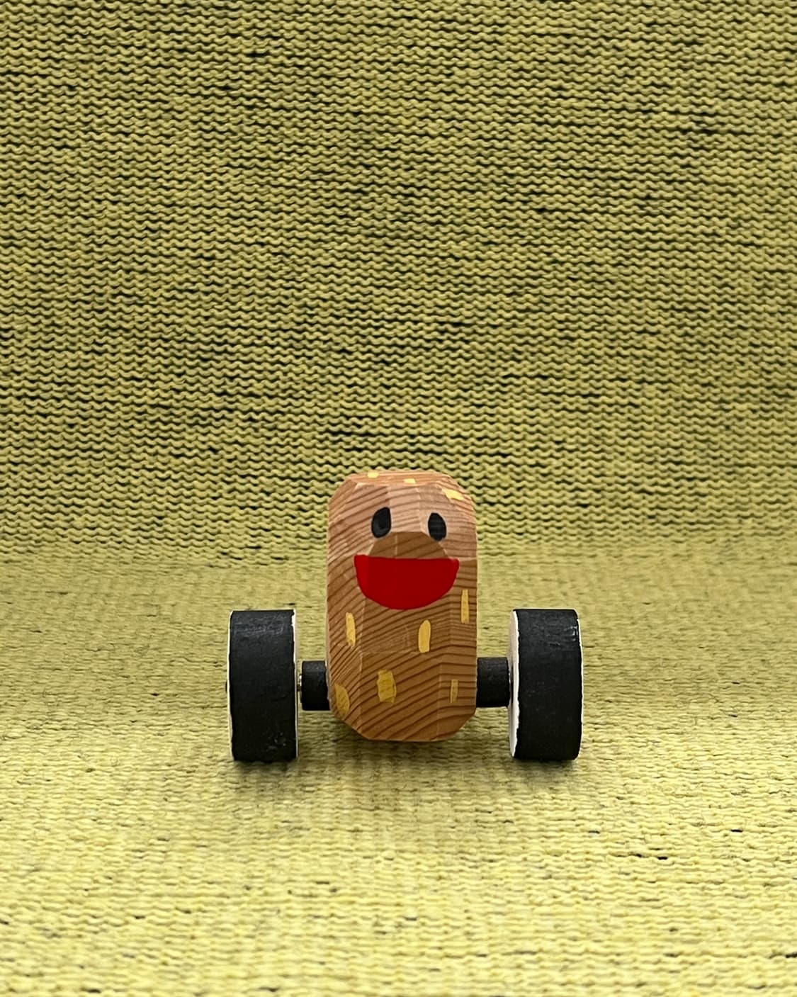 [켄지 무라바야시] 운코 카 (ウンコ車) 핸드메이드 우드카빙 상품이미지2