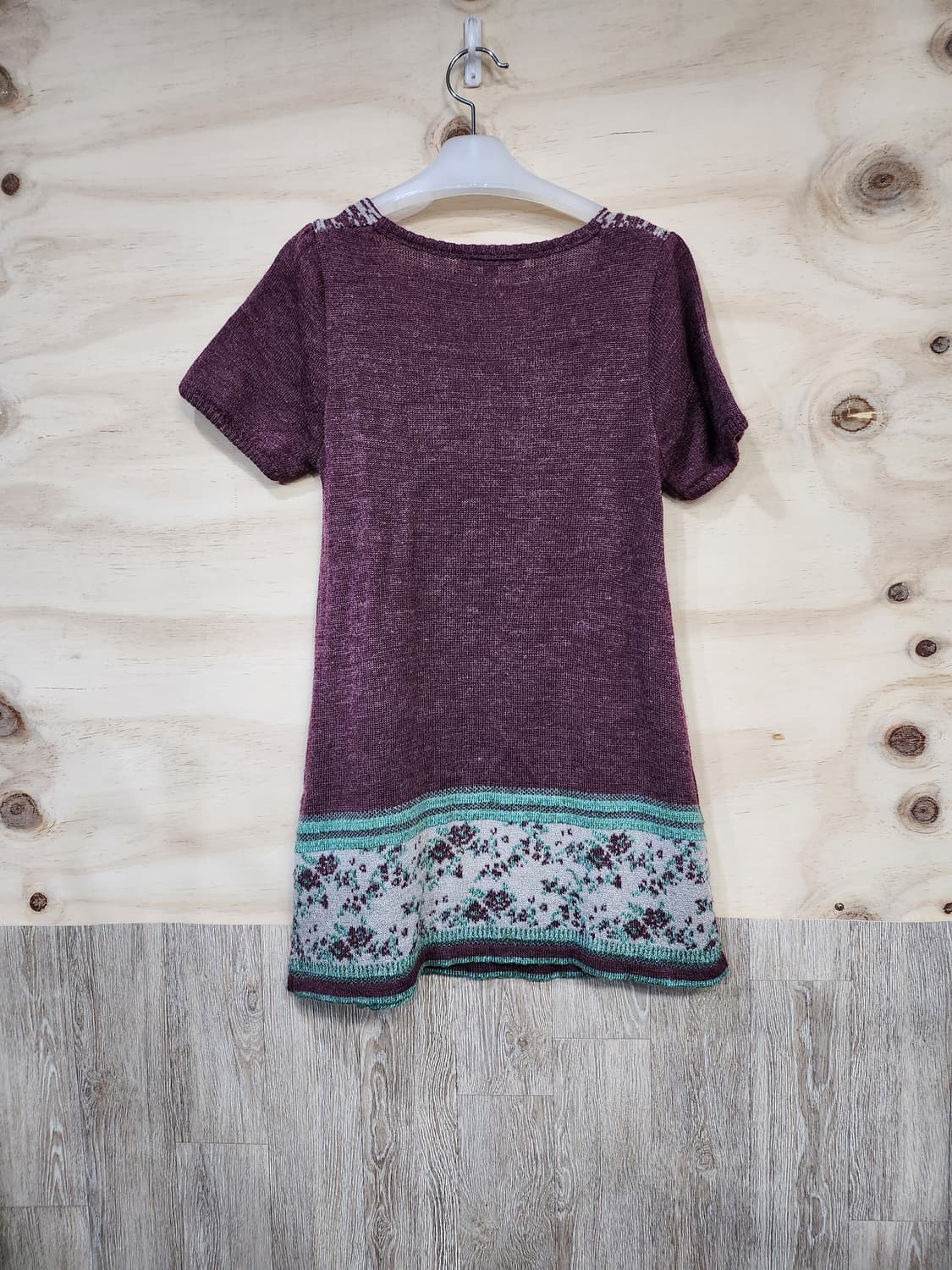 1017) 썰스데이아일랜드 반팔 니트 상품이미지2