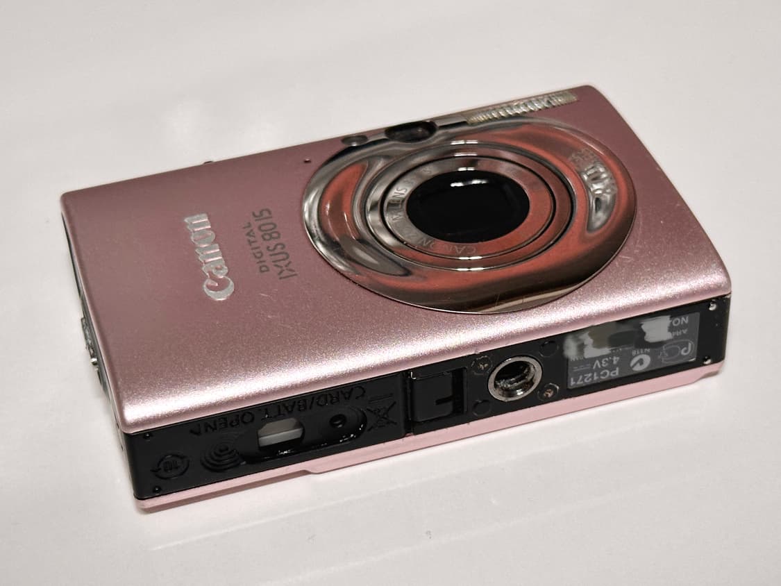 캐논 익서스 80 CANON IXUS 80 IS 핑크 리사 장원영 카메라 상품이미지6