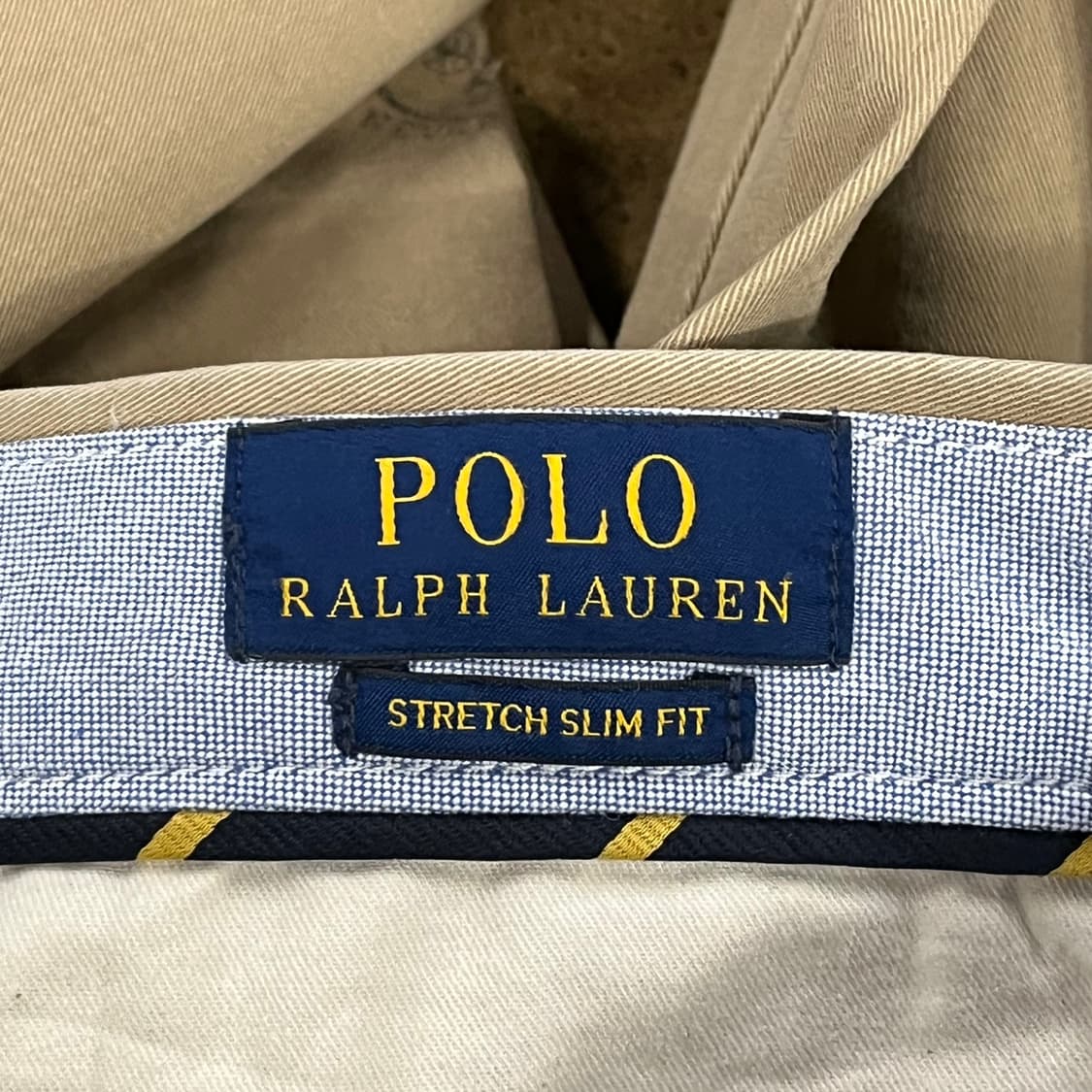 [정품] 폴로 랄프로렌 프린팅 치노 면바지 베이지 b14 상품이미지4