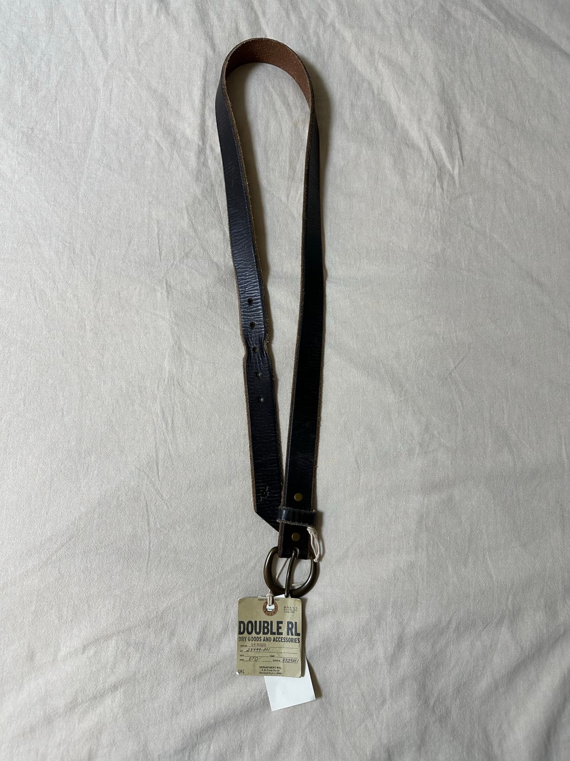 [34] RRL 더블알엘 테런스 텀블드 레더 벨트 상품이미지2