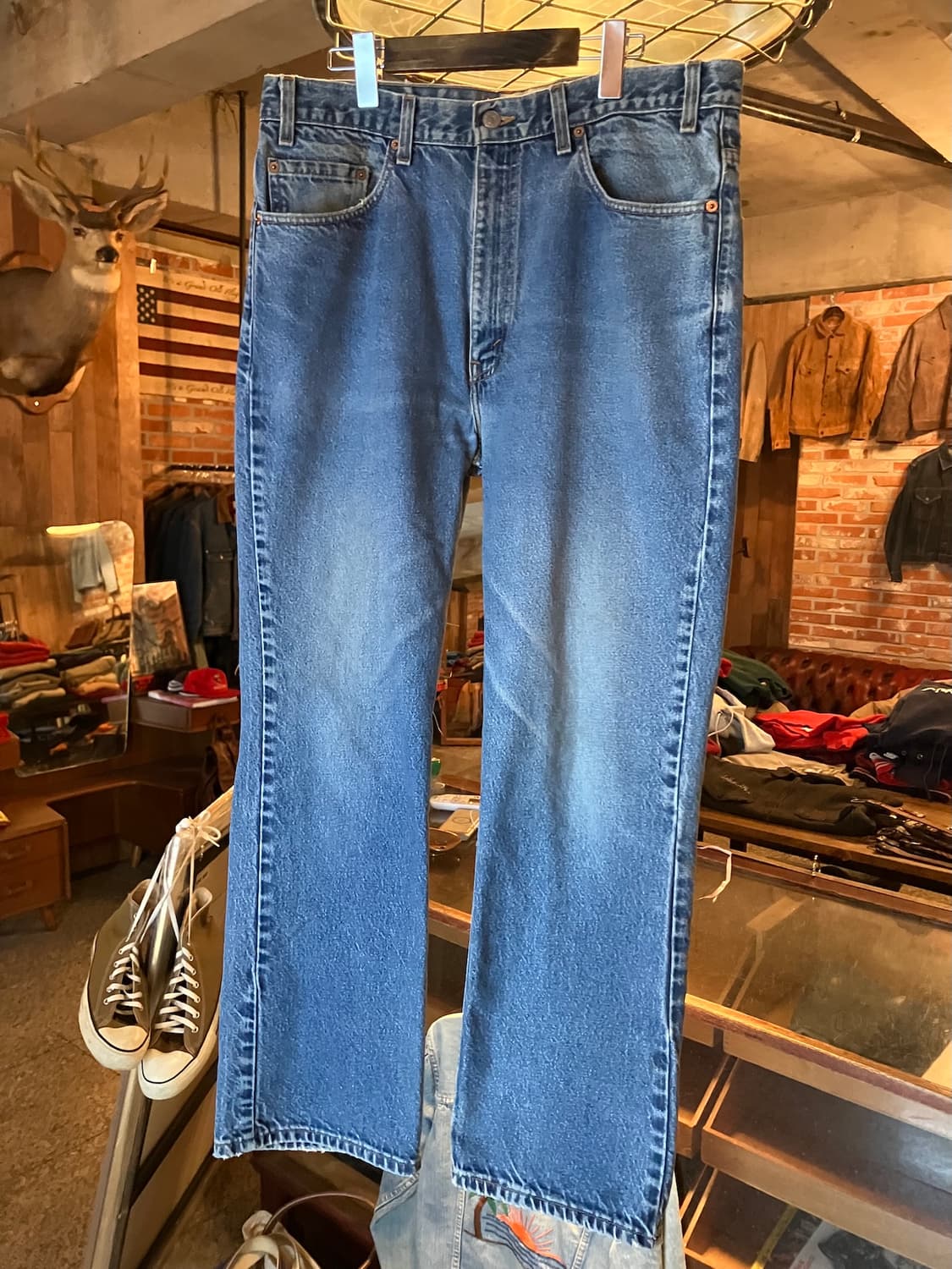 90s USA Levis 517 Boot Cut Denim Pants 상품이미지2