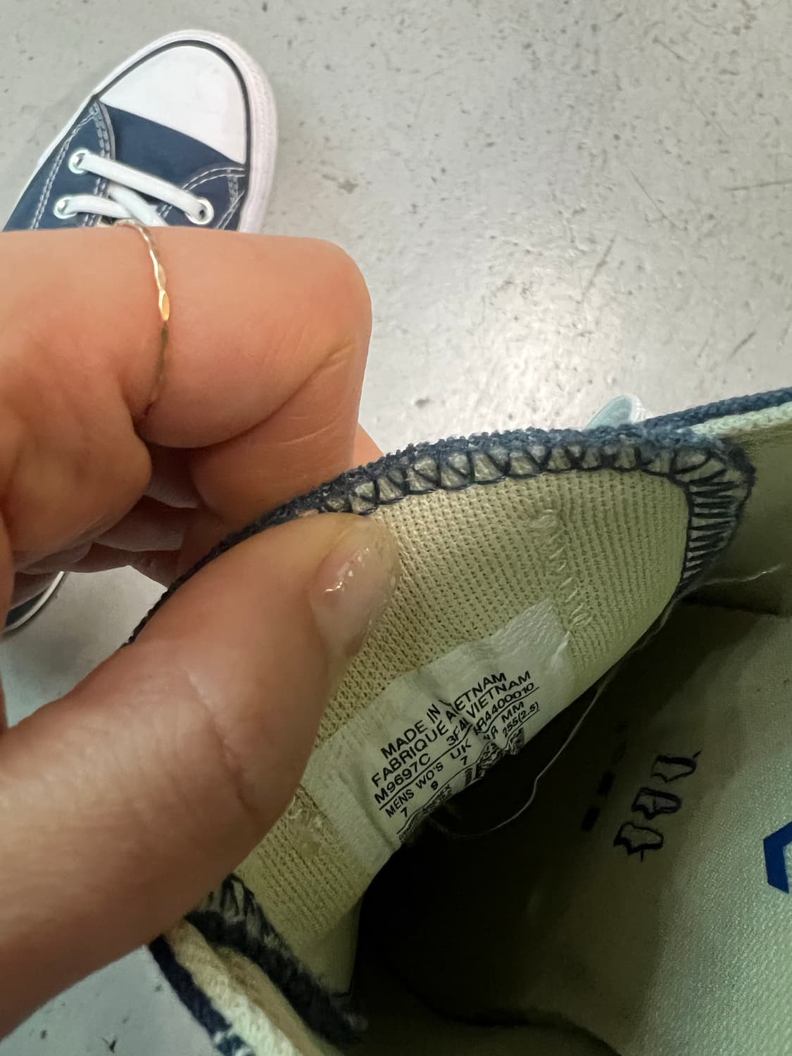 Converse 컨버스 척 테일러 올스타 네이비  상품이미지2