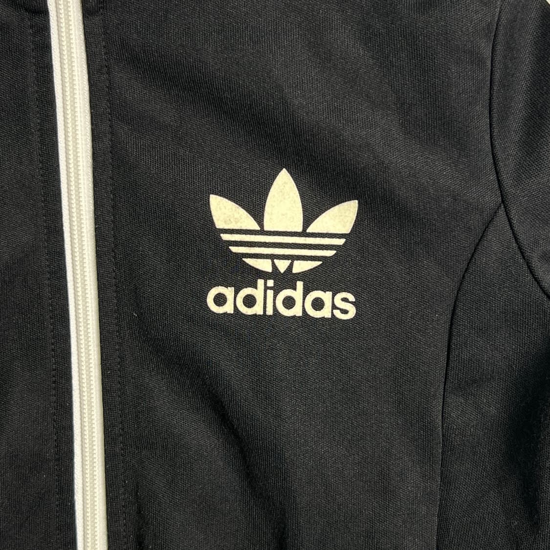 아디다스 블랙 유로파 트랙탑 립 져지 90 상품이미지9