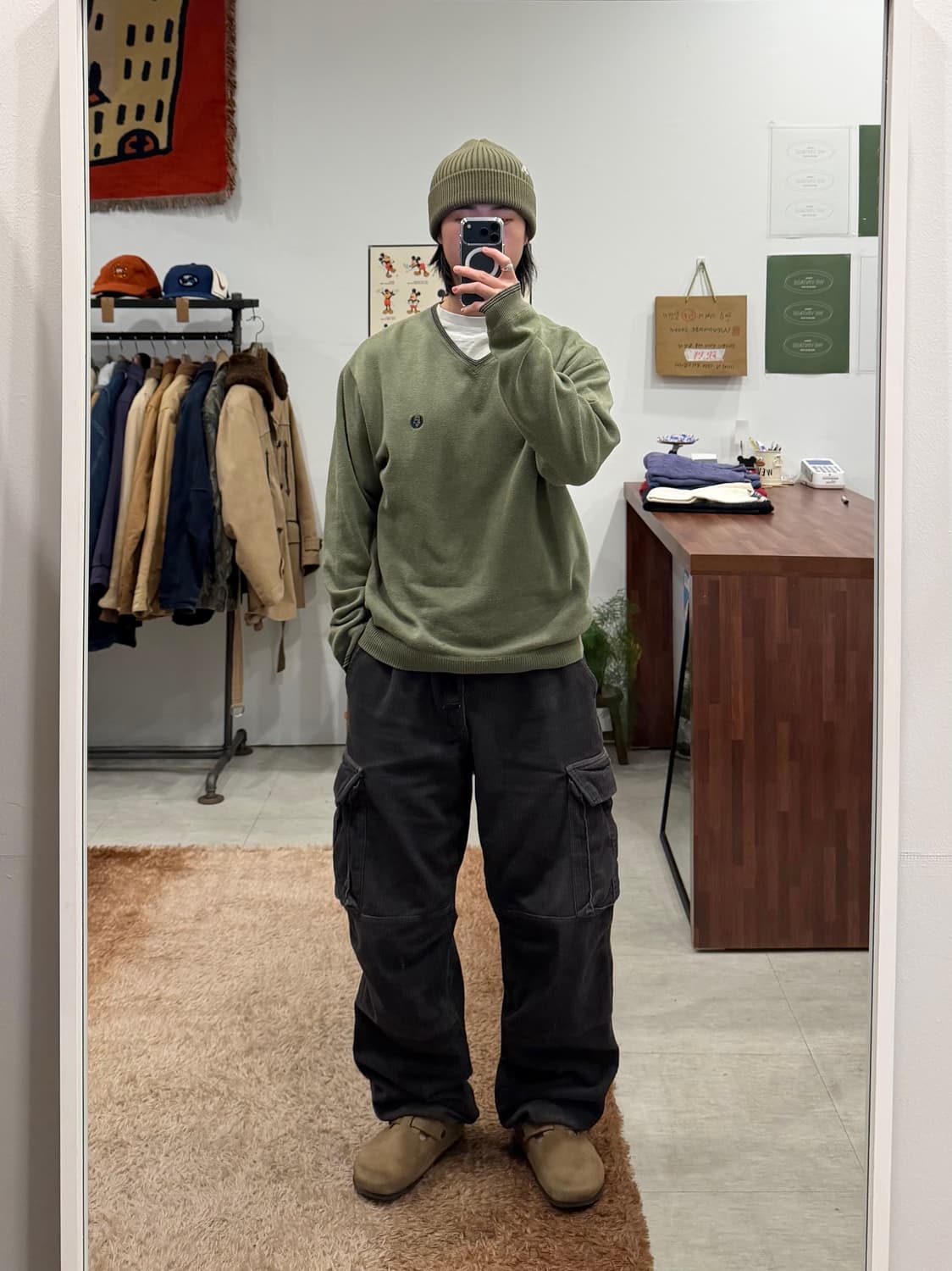 Chaps ralph lauren 챕스 랄프로렌 브이넥 니트 상품이미지2