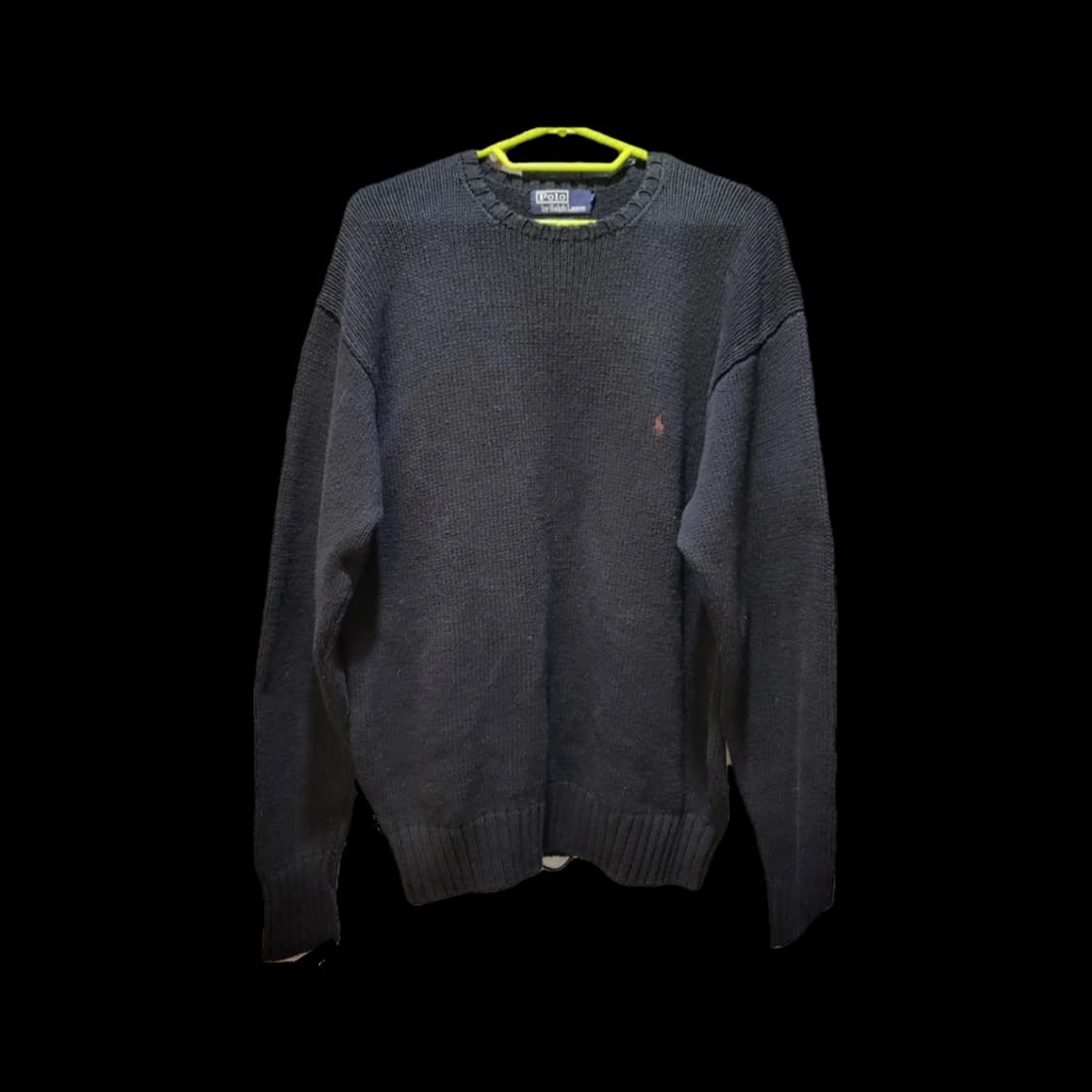 폴로 랄프로렌 블랙 브이넥 니트 상품이미지2