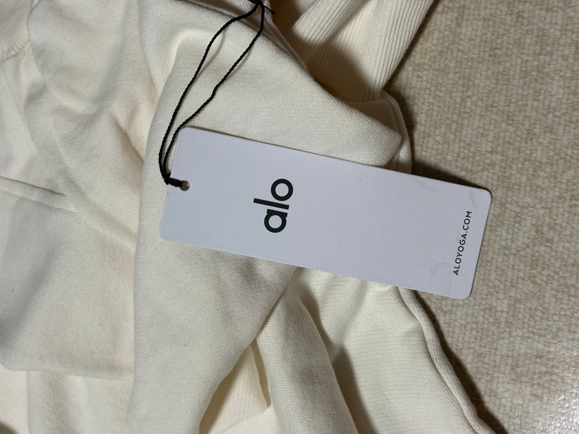 ALO 알로 스위트 이스케이프 크롭 후드티 XS 상품이미지3