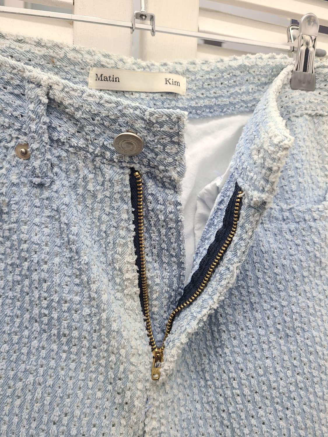 마뗑킴 펀칭 루즈핏 팬츠 상품이미지3