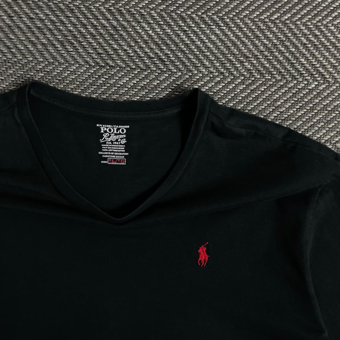 폴로 랄프로렌 포니 블랙 박시핏 티셔츠o 2932 상품이미지4