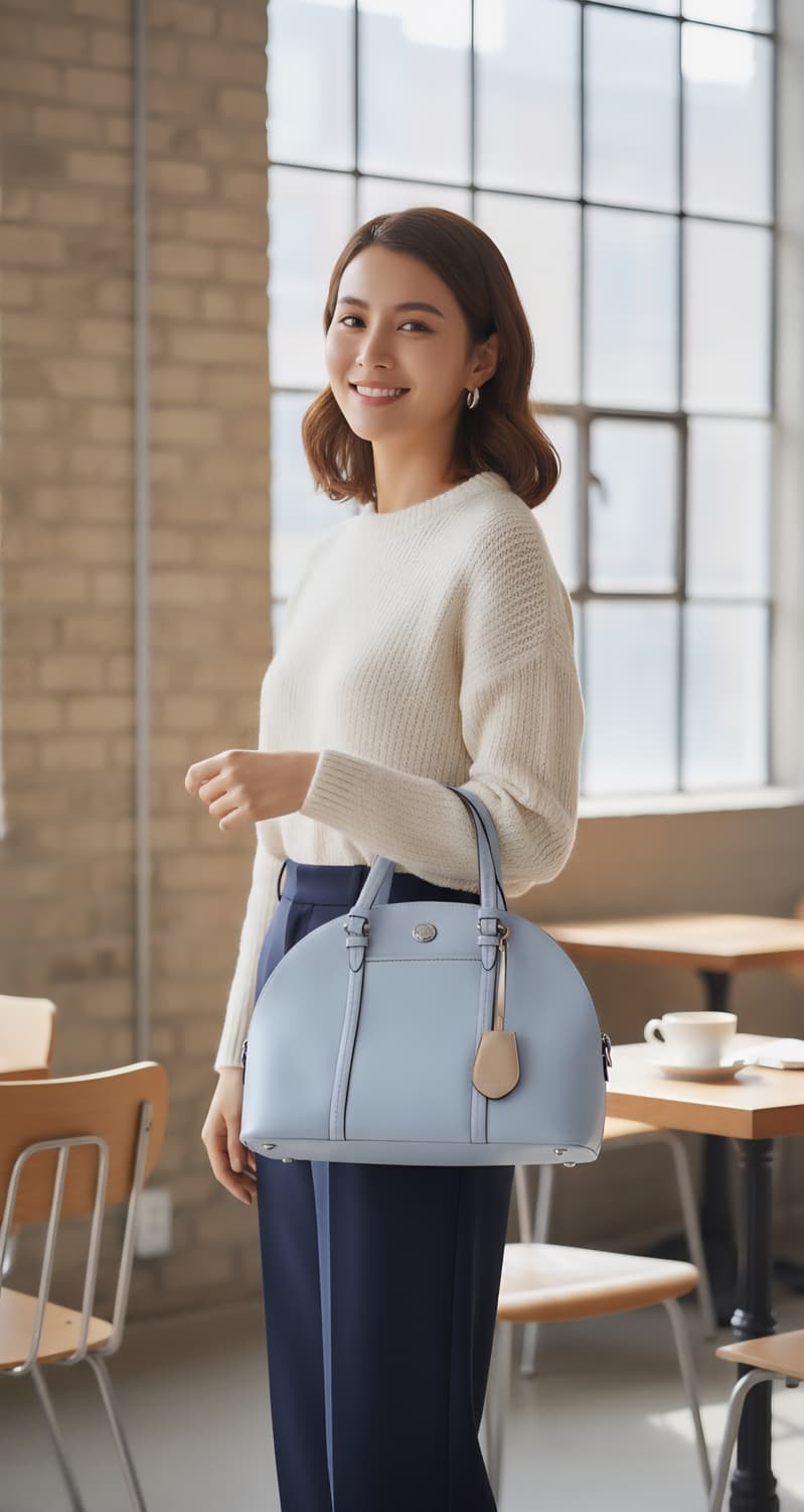 코치 페이튼 레더 코레 돔 사첼 백 상품이미지2