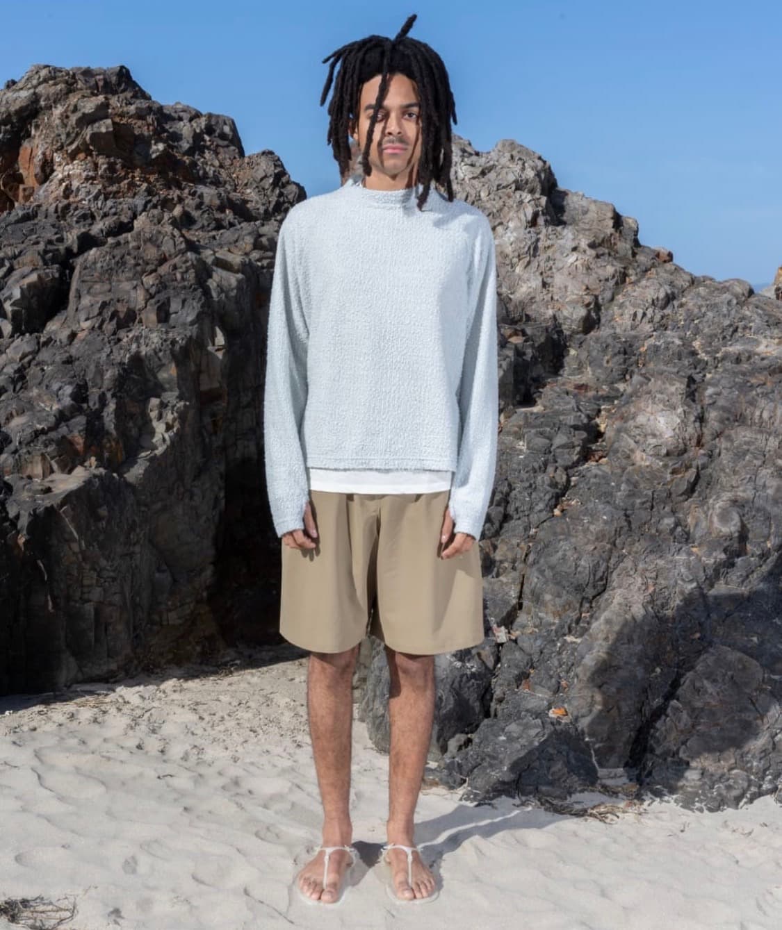 Gnuhr 누어 wool shag sweater 1size 상품이미지1