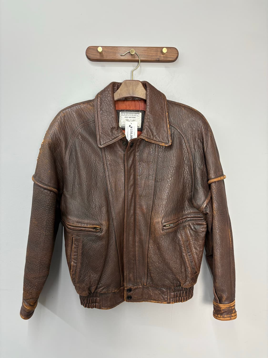 LOLD ANTHONY 램스킨 레더 가죽자켓 A3305 상품이미지2