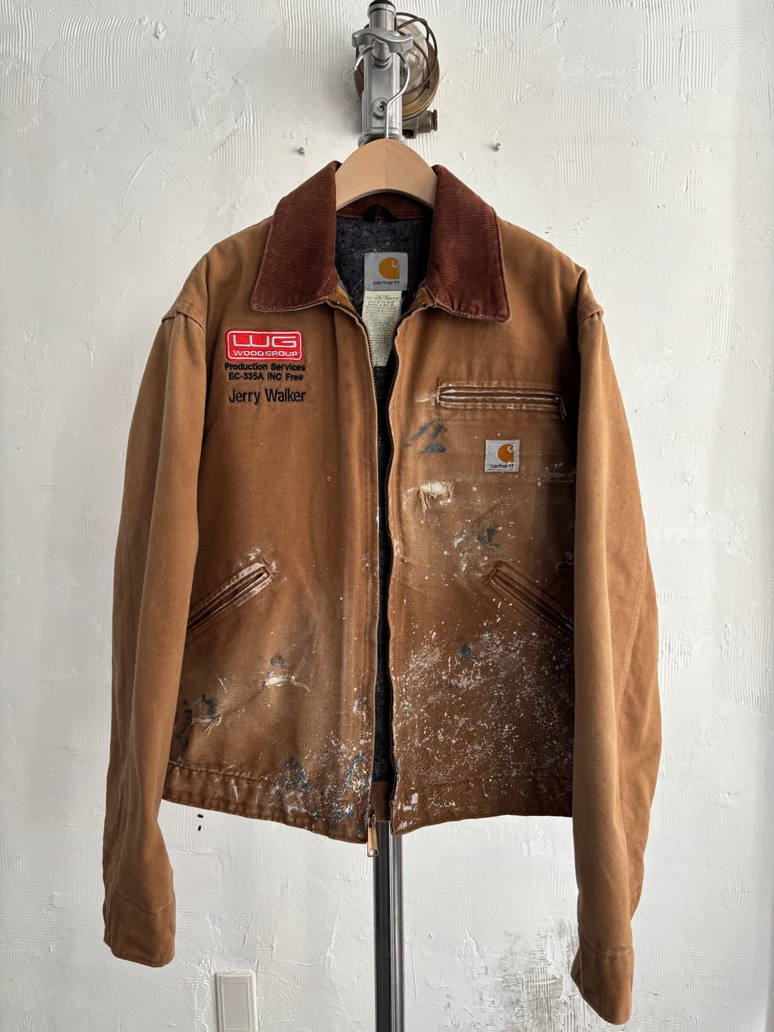 Carhartt 칼하트 페인팅 디트로이트 워크 자켓 상품이미지8