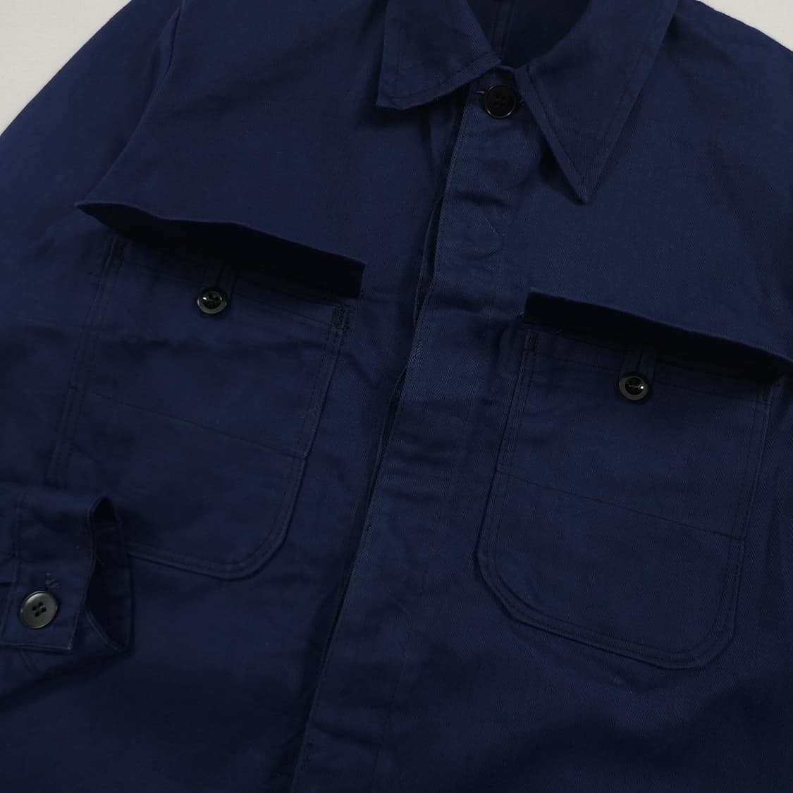 (48size) 투포켓 코튼 프렌치자켓 상품이미지4