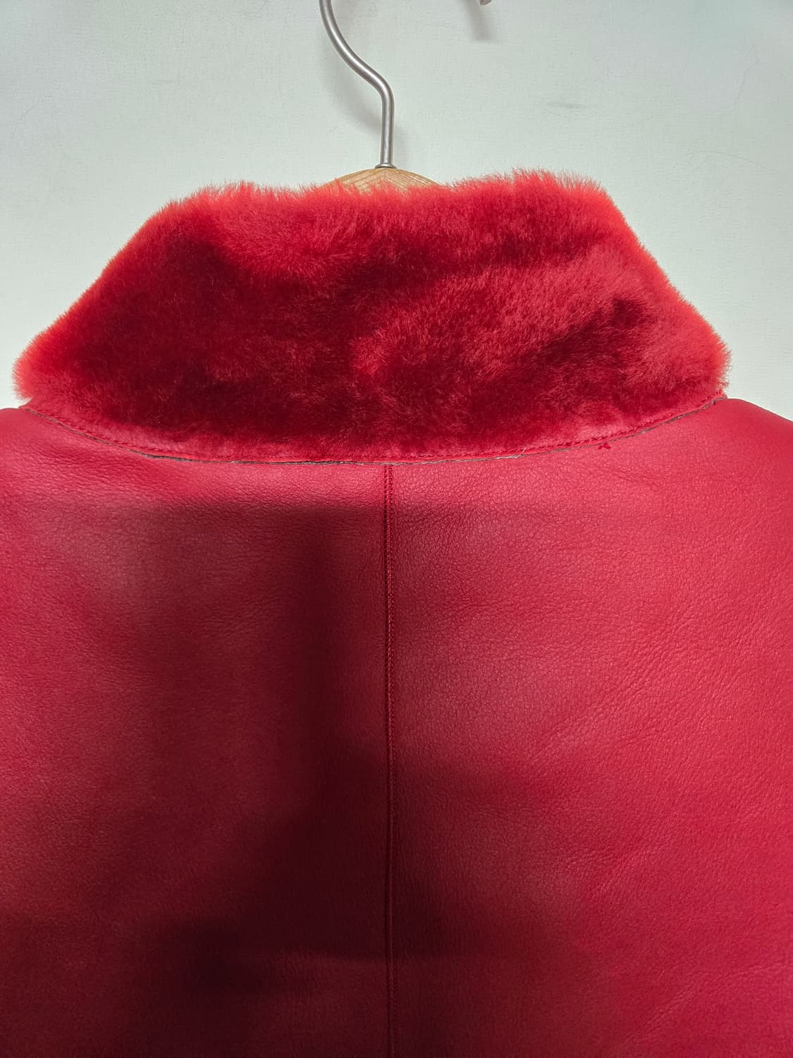 CelebShop edition 레드 천연 양모 코트 66 상품이미지4