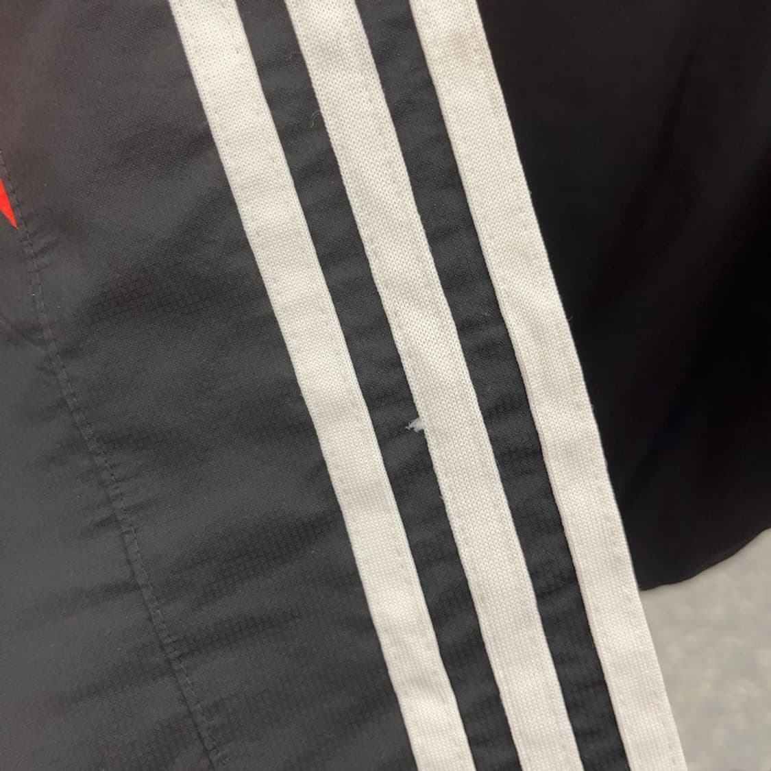 아디다스 Y2K 레트로 네온오렌지 배색 바람막이 자켓 95 C08051 상품이미지7