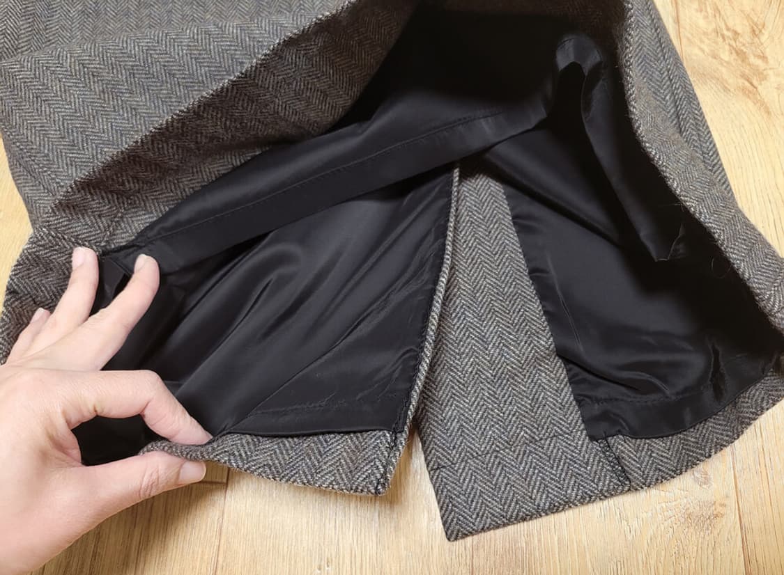 에이치에이트(H8) 트위드 울스커트 55 새상품 상품이미지7