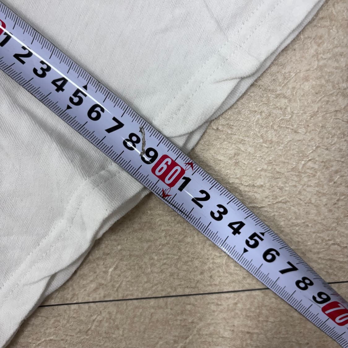 시스템 빅로고 화이트 반팔티 상품이미지6