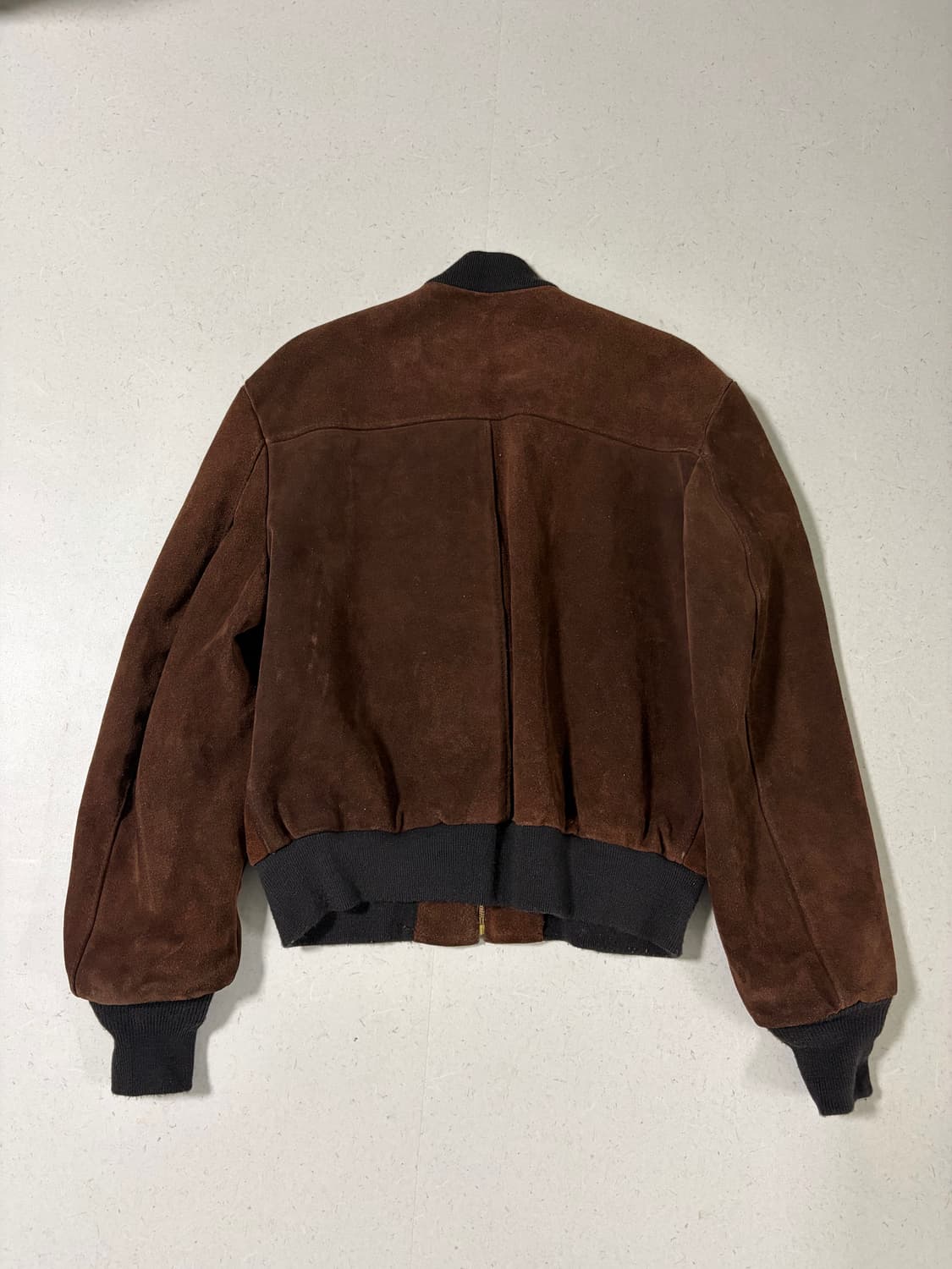 90s 쇼트 Schott 스웨이드 봄버 자켓  상품이미지2