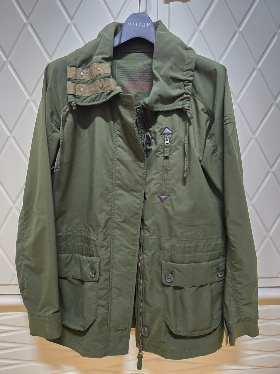  [정품] 아이더 아르겐 사파리 바람막이 자켓 (여성용 M, 카키) 상품이미지2