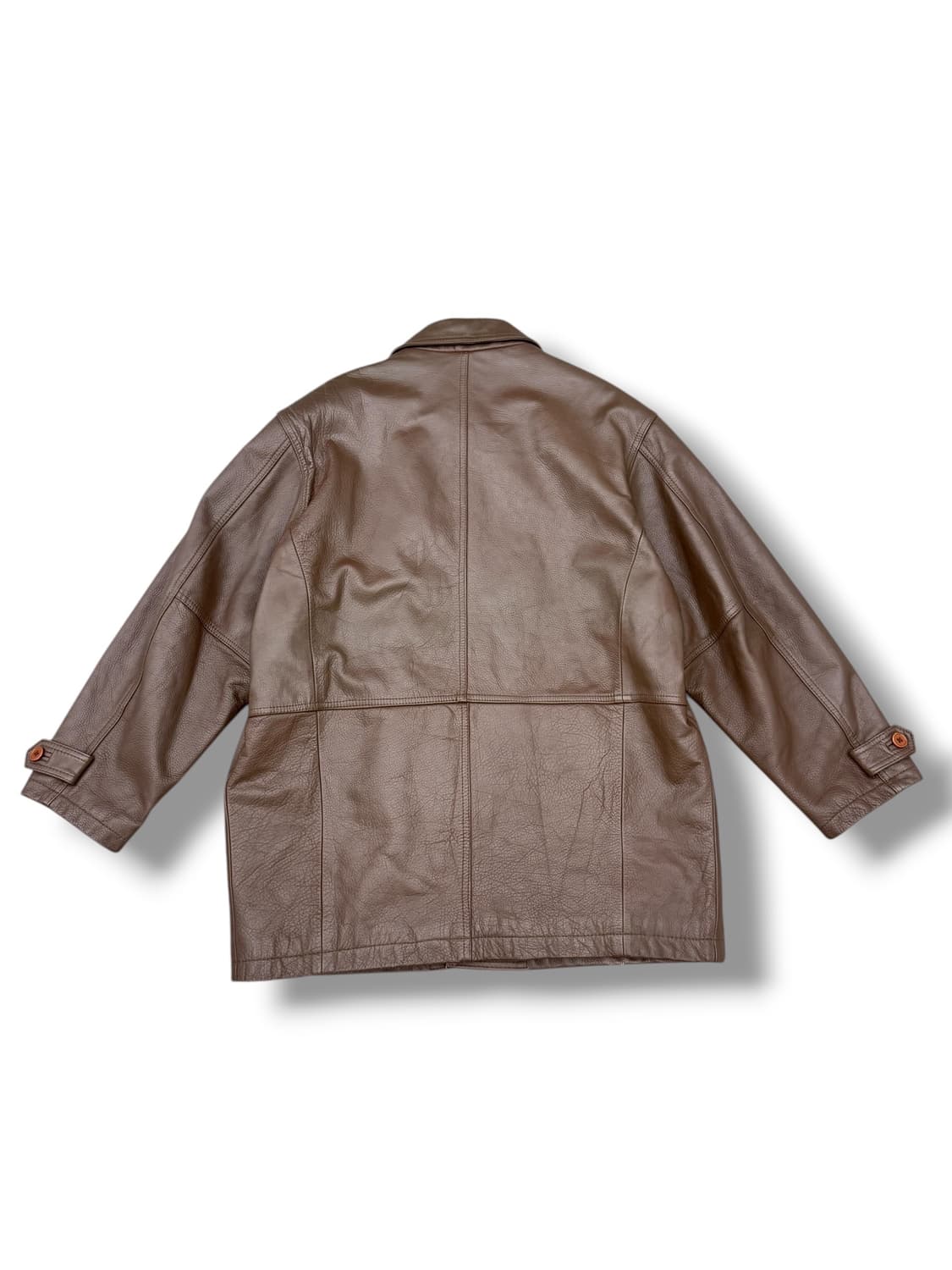 JPN 멘즈플랑드르 90‘s 오버핏 리얼레더 소가죽자켓 상품이미지5