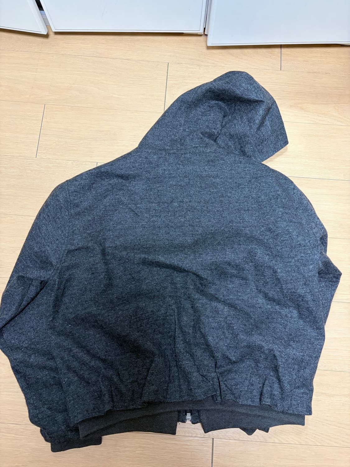 펫트리코 메로페 울 후드 자켓 그레이 52 상품이미지6