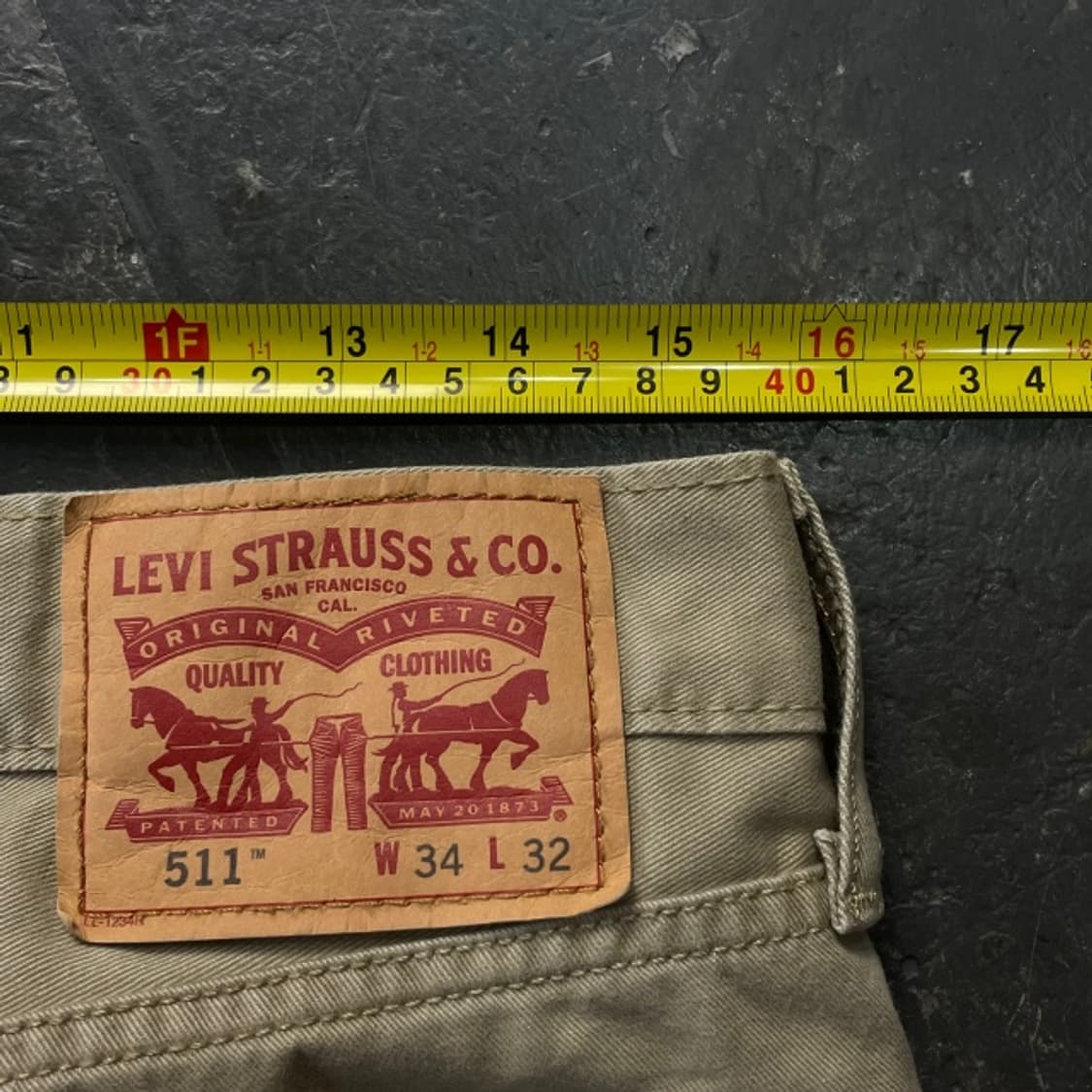 34 리바이스 511 데님팬츠 상품이미지8