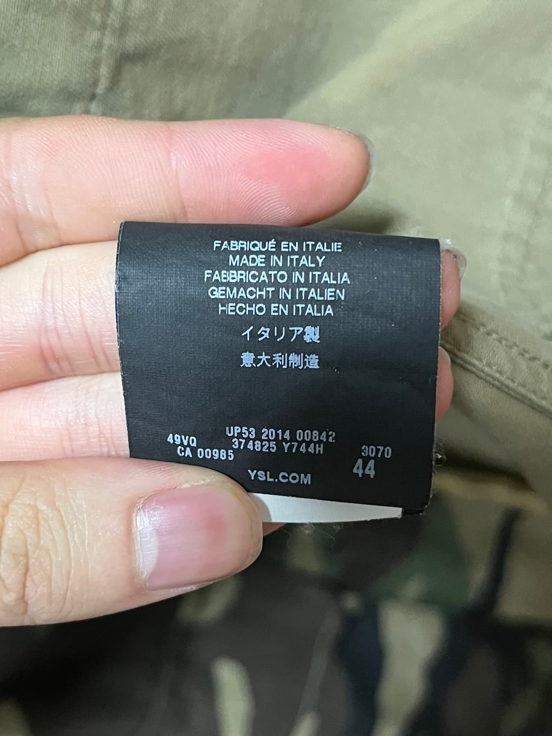 Saint Laurent Military Jacket 상품이미지5