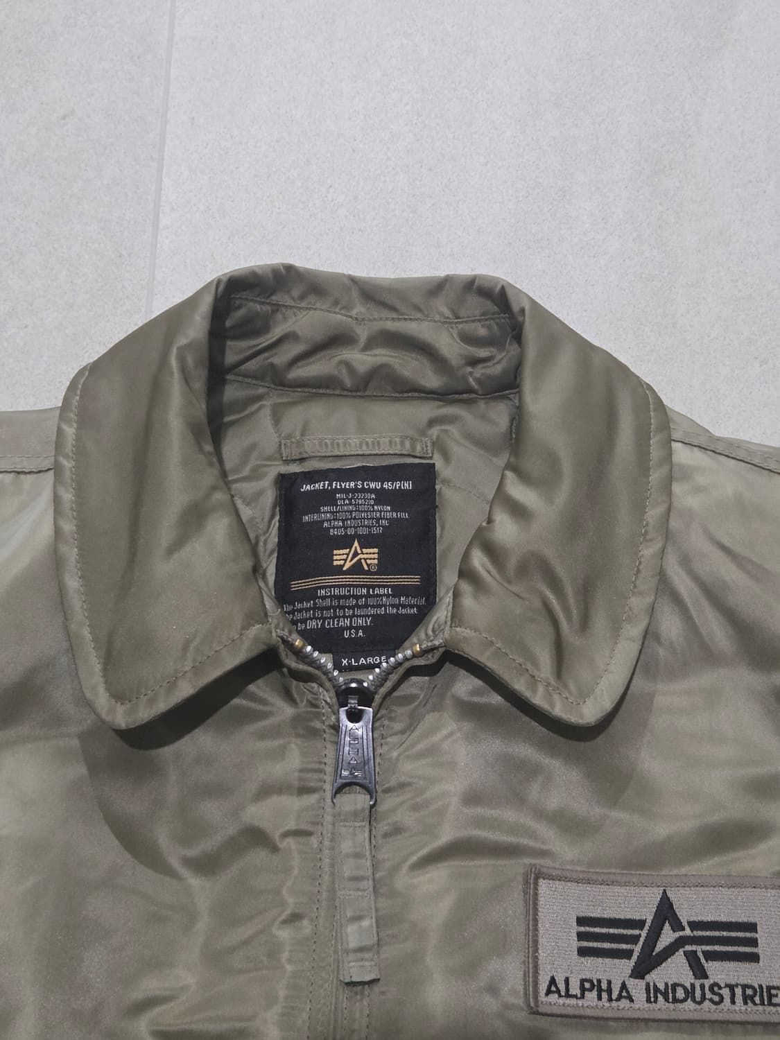 알파인더스트리 MA-1 항공점퍼 상품이미지3