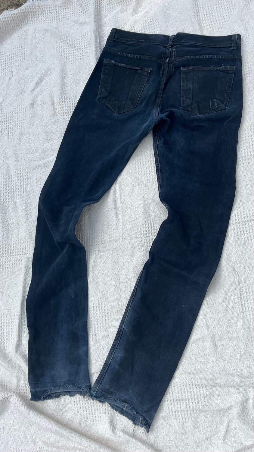 Rick Owens DRKSHDW waxed destroy jeans 상품이미지8