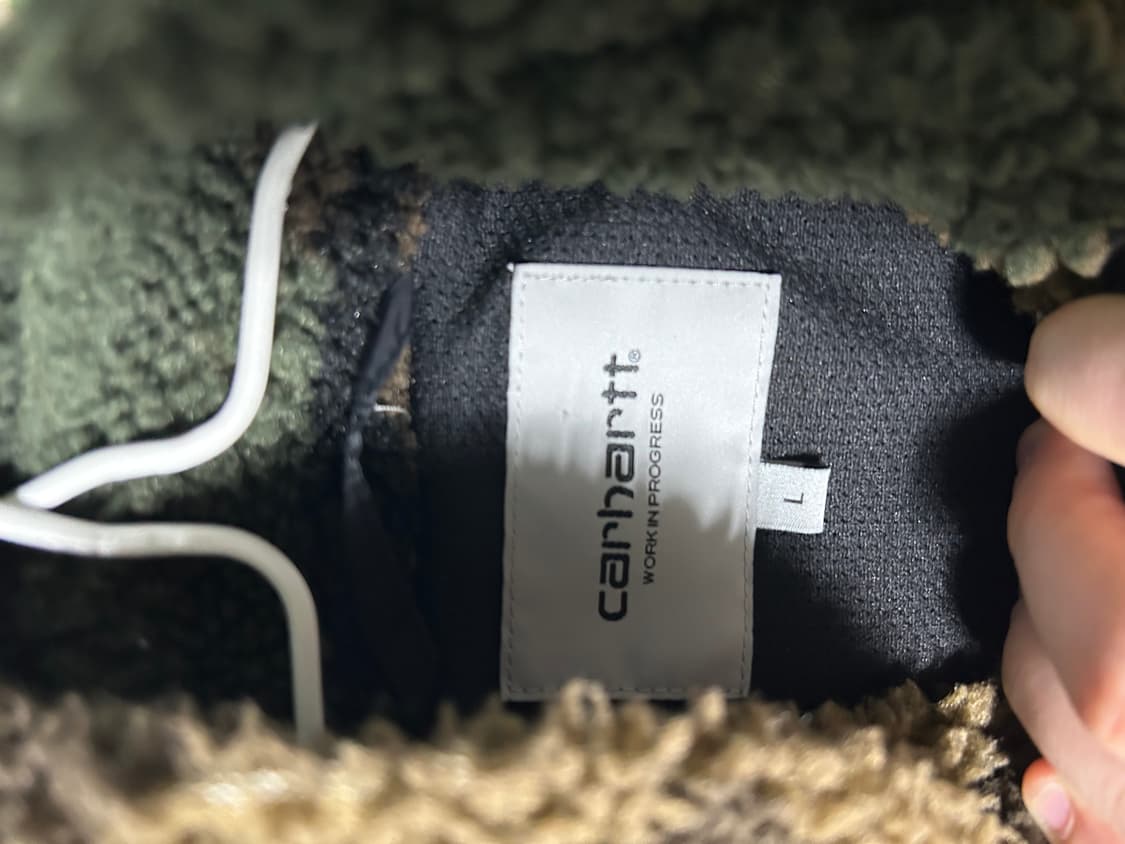 칼하트 카모 플리스 후리스 l사이즈 상품이미지4