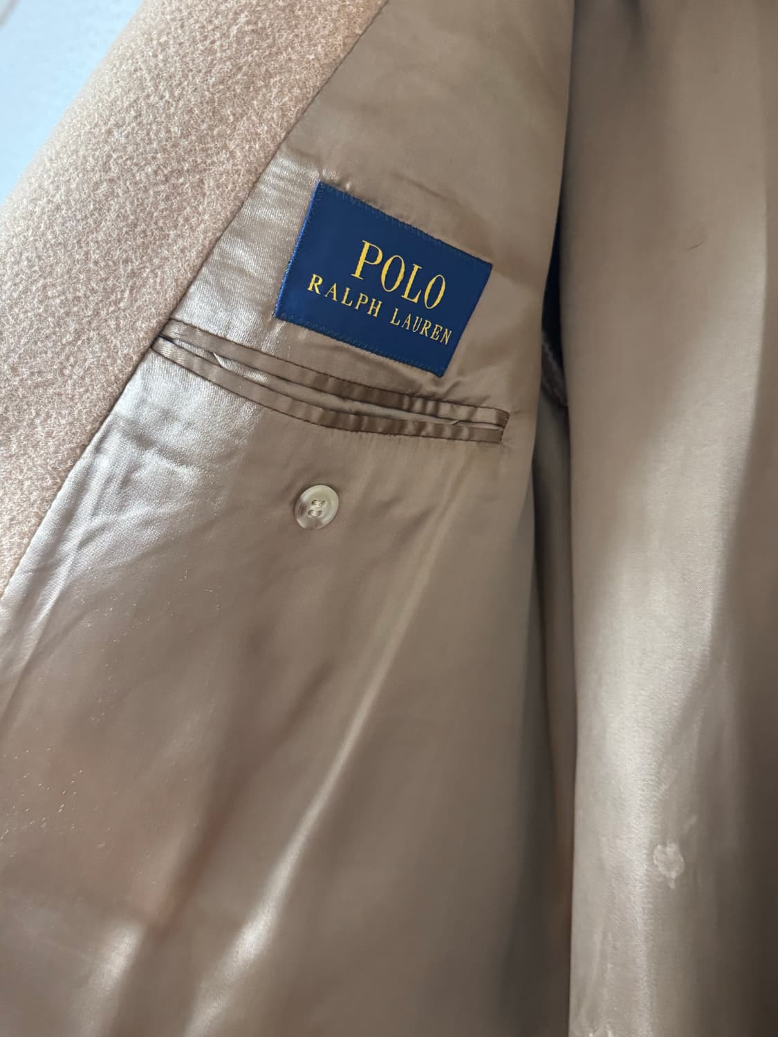 폴로랄프로렌 카멜 코트 42 상품이미지5