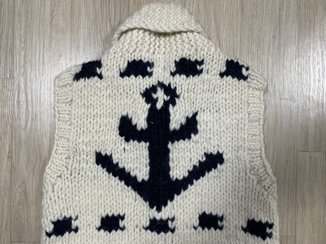 55) 여성 해군패턴 숄카라 코위찬 베스트(네팔제) 상품이미지8