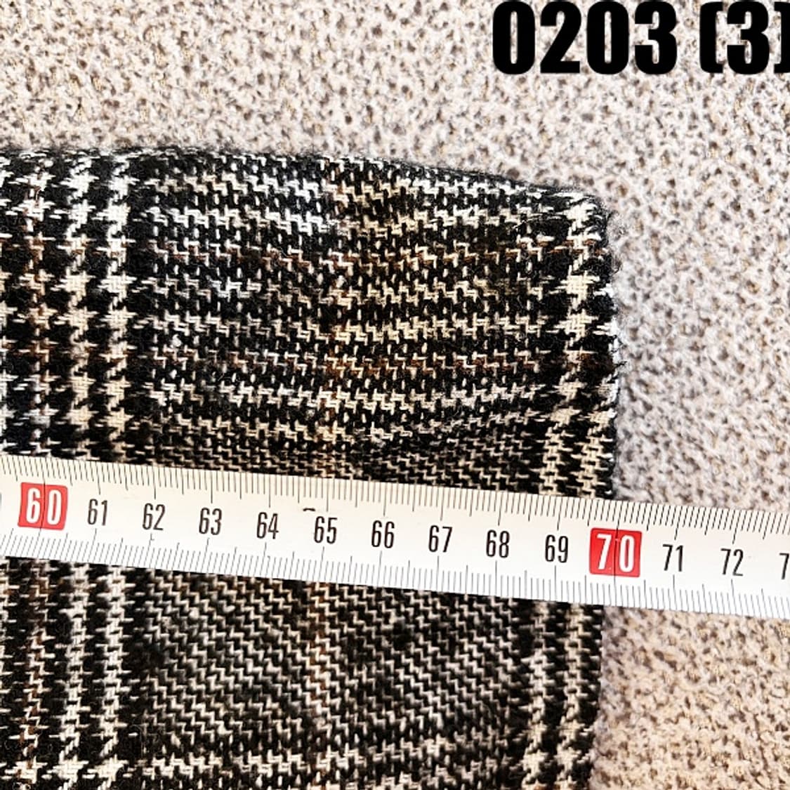 [54] 빌리즈 체크패턴 브레스트 자켓 상품이미지6