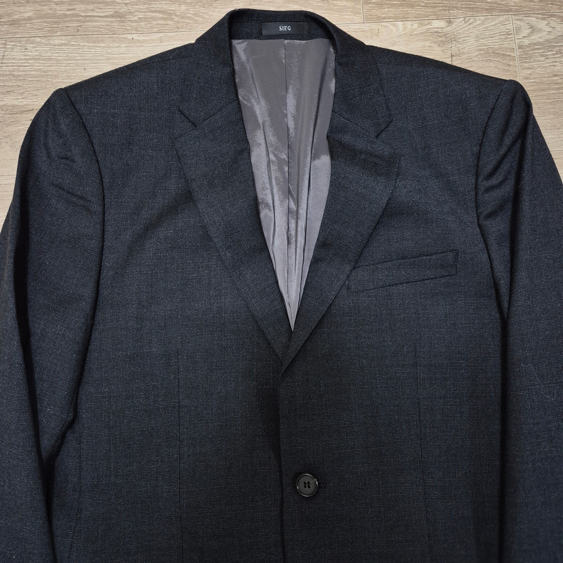 지이크 스트레치 모직 싱글 블레이저 정장자켓 L(100) 상품이미지2