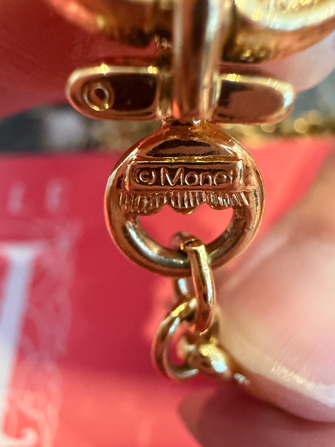 Monet 골드 체인 목걸이 상품이미지7