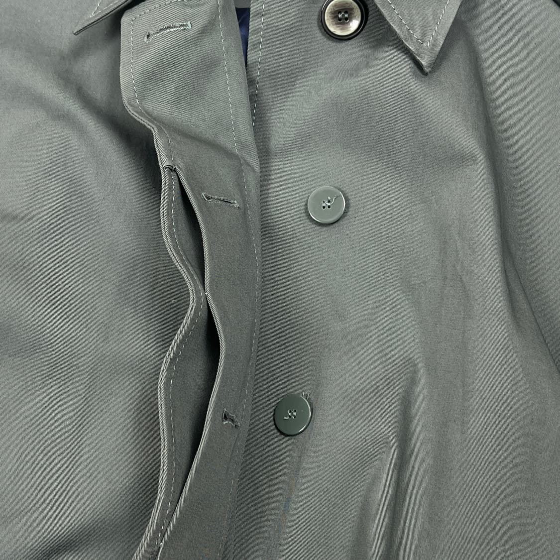 자라 ZARA 여성 맥코트 오버핏 롱 트렌치코트 카키 상품이미지9