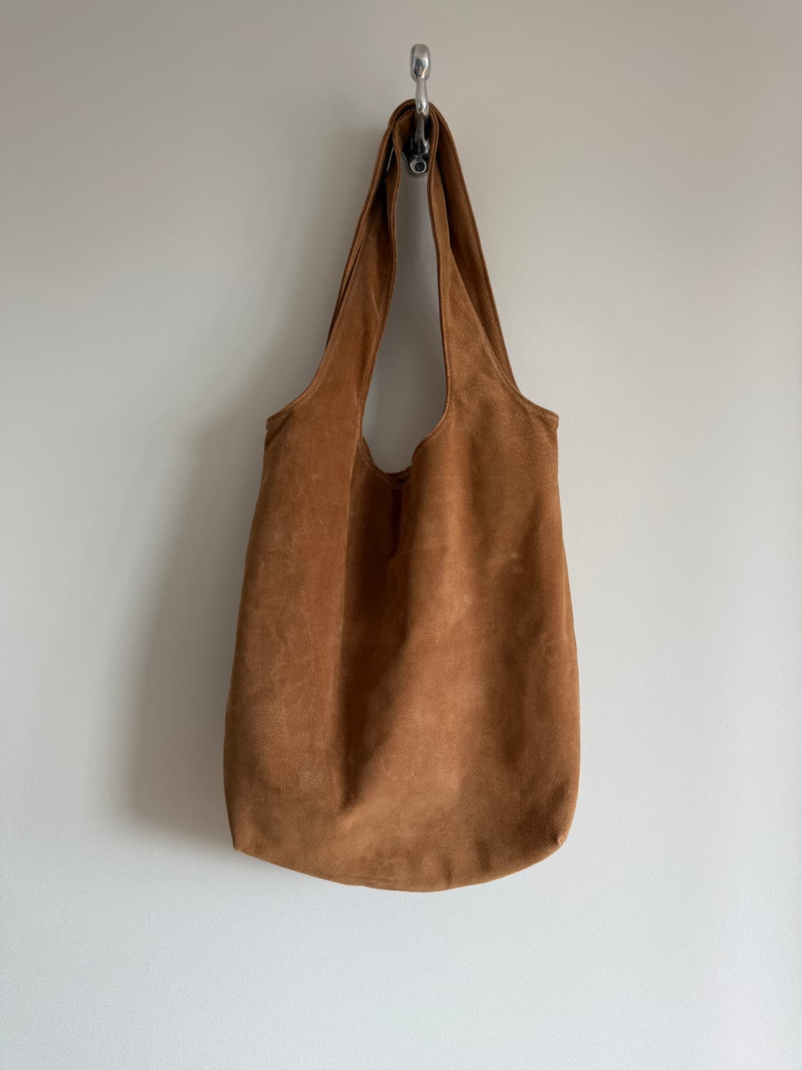 Pre owned 리얼 스웨이드 숄더백 상품이미지2