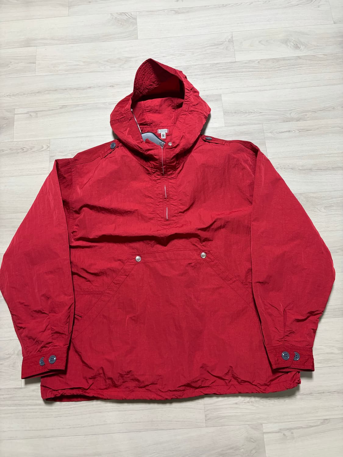 올리브드랩서비스 ODS 로더 아노락 레드 M사이즈 판매 상품이미지1