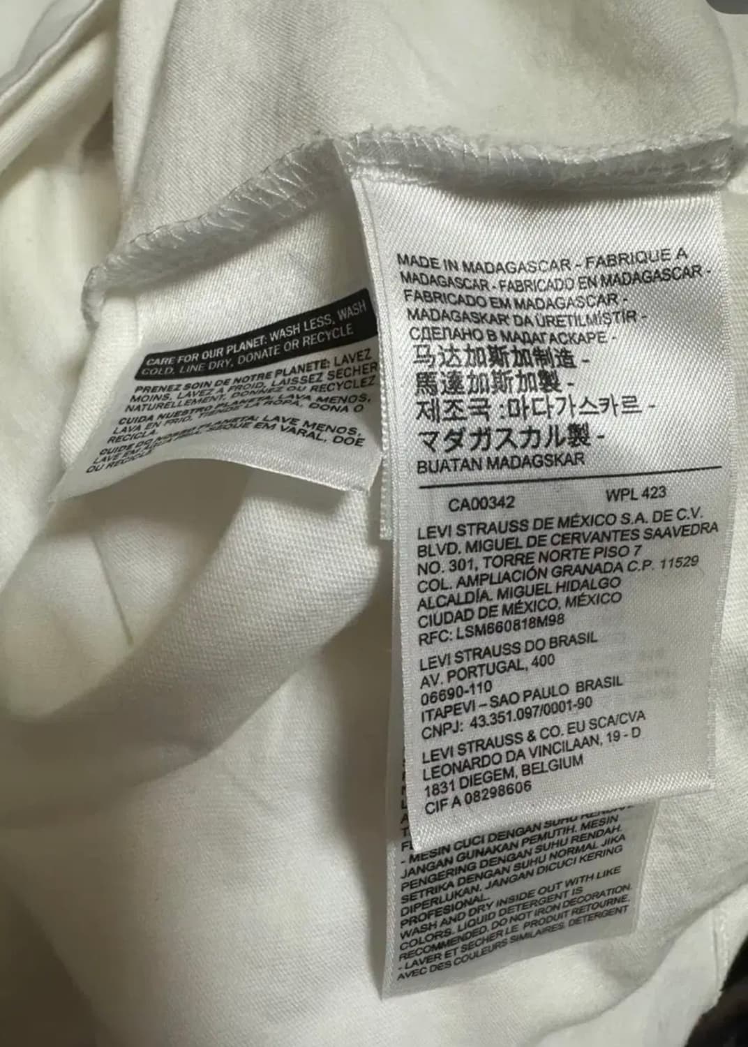 리바이스 마뗑킴레드컬렉션 콜라보 한정판 남여공용 상품이미지6