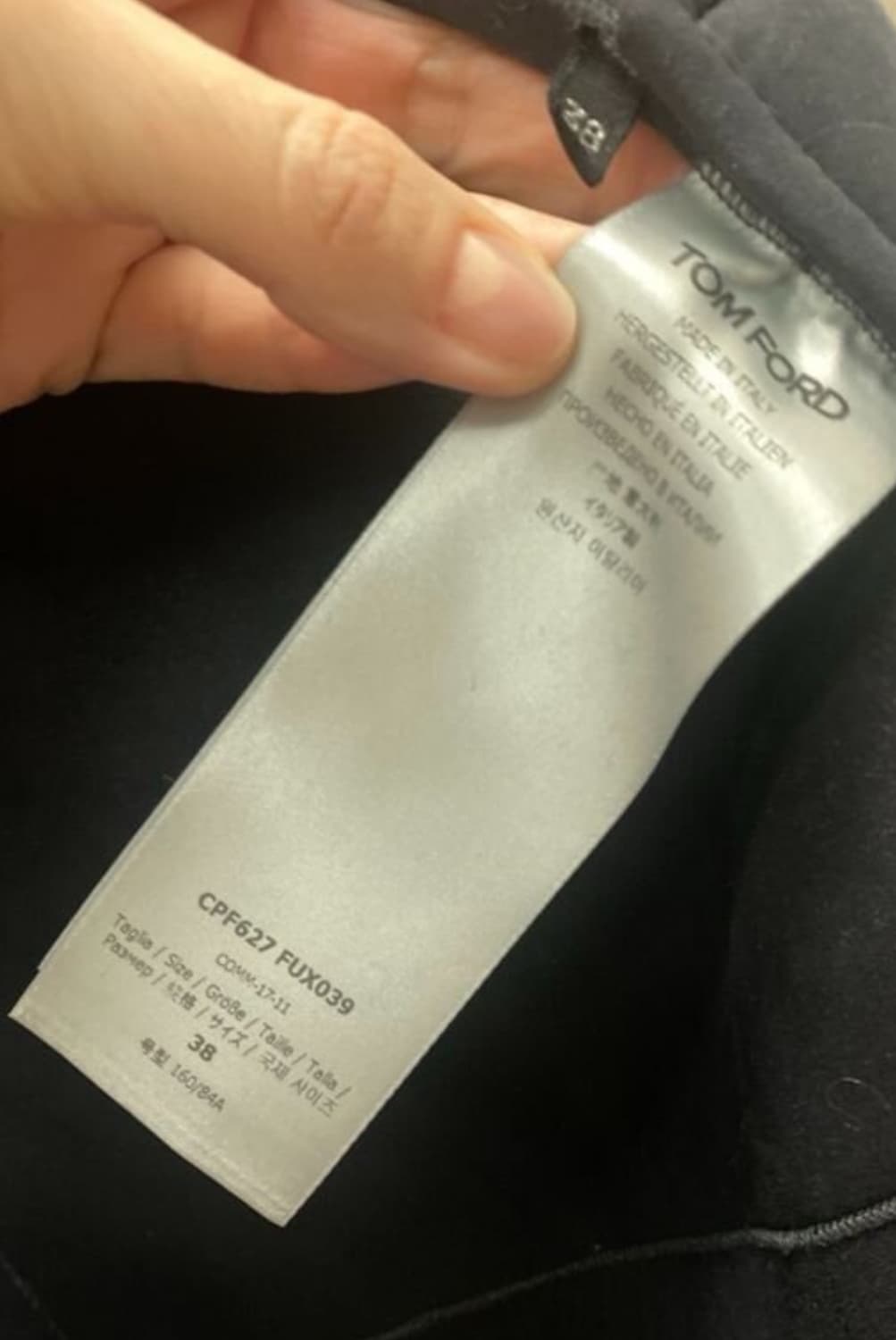 TOM FORD 톰 포드 오버코트(램스킨)38 사이즈-해외발송 상품이미지8